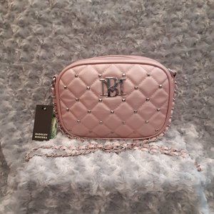 **NEW** Badgley Mischka Over Shoulder Blush Purse
